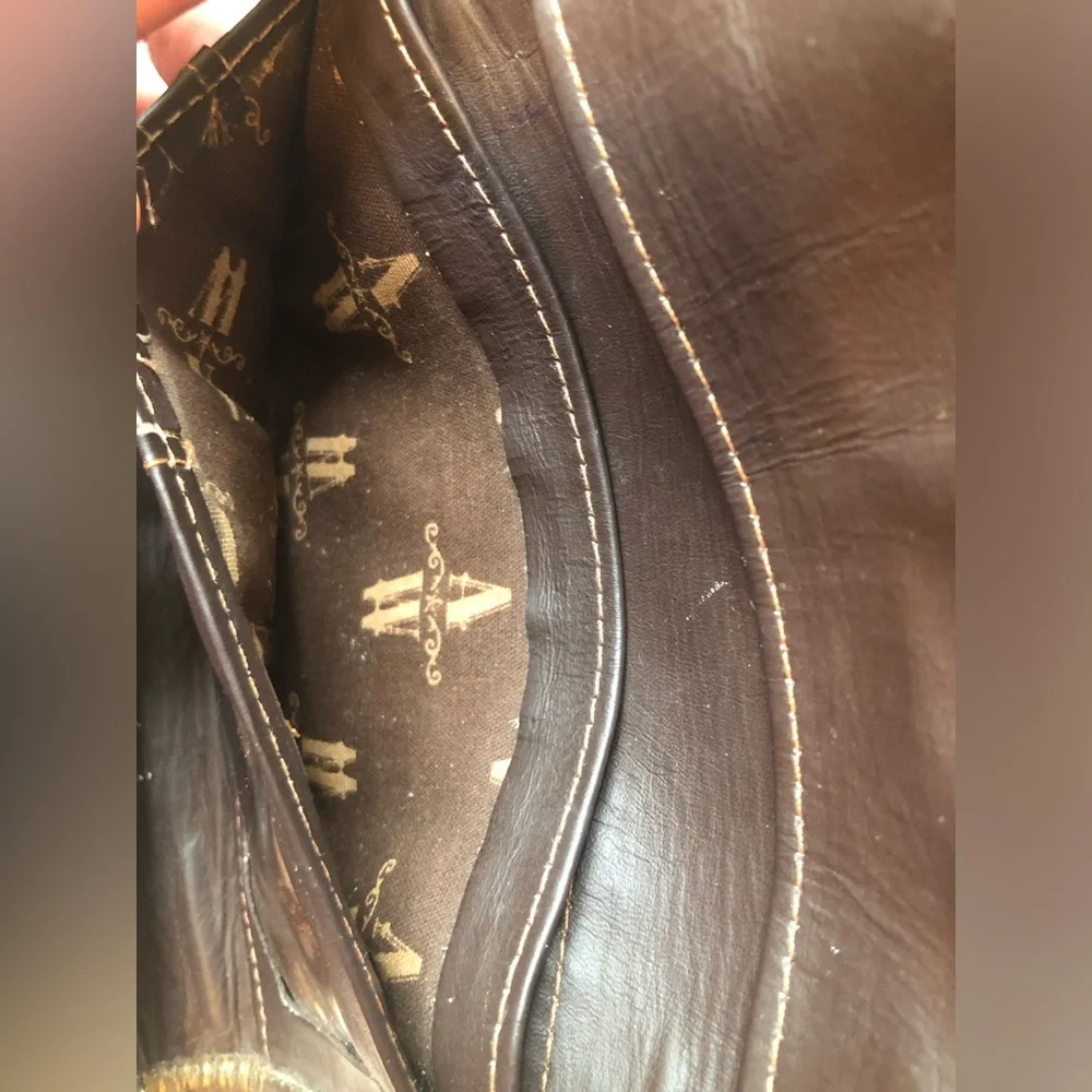 American West NWOT tri-fold leather wallet - Picture 10 of 12